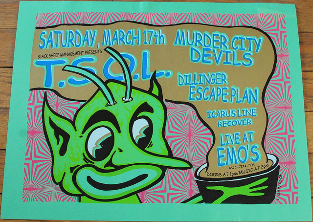 03/17/2000 Emo's Austin Show Poster