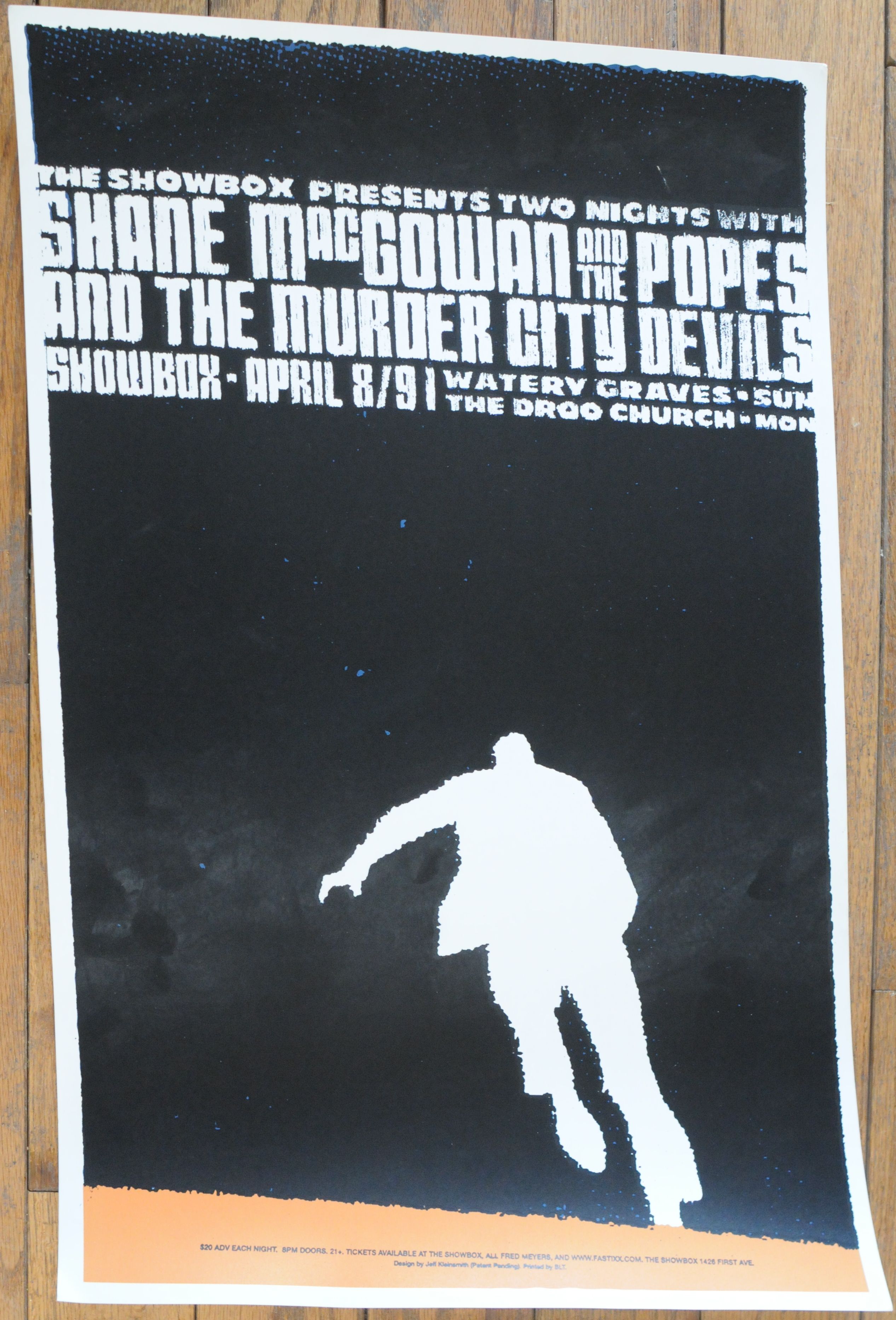 4/8/2001 Showbox Poster